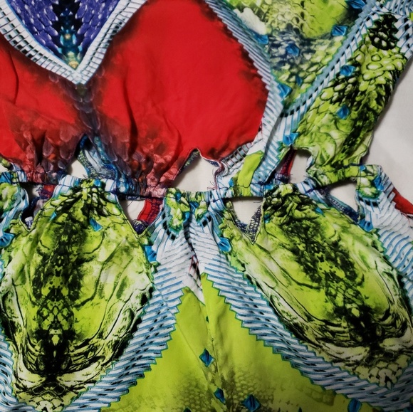 Indikah Multicolored Romper - Picture 4 of 6